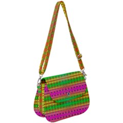 Peace And Love Saddle Handbag by Thespacecampers