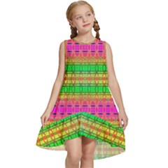 Peace And Love Kids  Frill Swing Dress by Thespacecampers