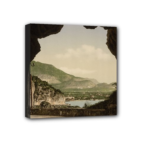 Ponale Road, Garda, Italy  Mini Canvas 4  X 4  (stretched) by ConteMonfrey