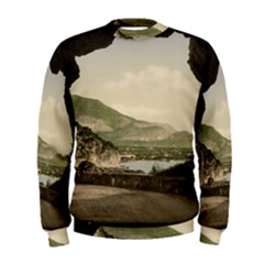 Ponale Road, Garda, Italy  Men s Sweatshirt by ConteMonfrey