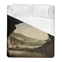 Ponale Road, Garda, Italy  Duvet Cover (full/ Double Size) by ConteMonfrey