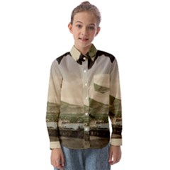 Ponale Road, Garda, Italy  Kids  Long Sleeve Shirt by ConteMonfrey