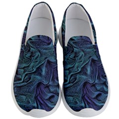 Abstract Waves Background Texture Wave Men s Lightweight Slip Ons by Wegoenart