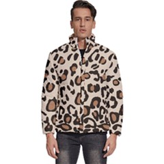 Leopard Jaguar Dots Men s Puffer Bubble Jacket Coat