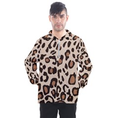 Leopard Jaguar Dots Men s Half Zip Pullover by ConteMonfrey