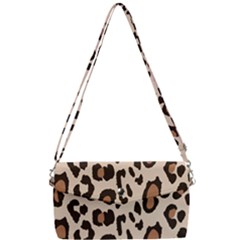 Leopard Jaguar Dots Removable Strap Clutch Bag by ConteMonfrey