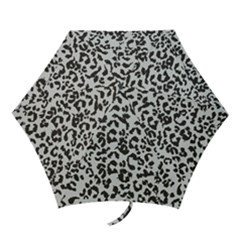 Grey And Black Jaguar Dots Mini Folding Umbrellas by ConteMonfrey