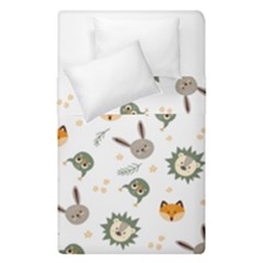 Rabbit, Lions And Nuts  Duvet Cover Double Side (single Size) by ConteMonfrey