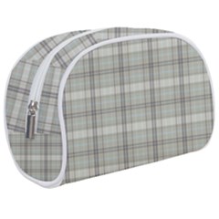 Winter Gray Plaids Make Up Case (medium) by ConteMonfrey