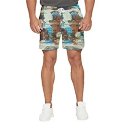 An Italian Neighborhood  Men s Runner Shorts by ConteMonfrey