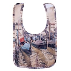 Black Several Boats - Colorful Italy  Baby Bib by ConteMonfrey