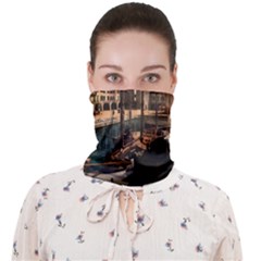  The Harbor, Riva, Lake Garda, Italy 1890-1900 Face Covering Bandana (adult) by ConteMonfrey