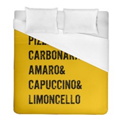 It`s An Italian Thing! Duvet Cover (full/ Double Size) by ConteMonfrey