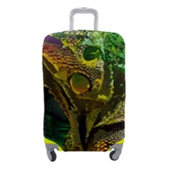 Chameleon Reptile Lizard Animal Luggage Cover (small) by Wegoenart