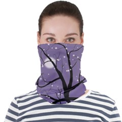 Moon Night Fantasy Dark Love Face Seamless Bandana (adult)