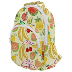 Seamless-fruit Rounded Multi Pocket Backpack by nateshop