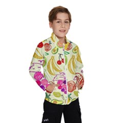 Seamless-fruit Kids  Windbreaker