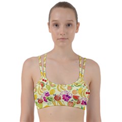 Seamless-fruit Line Them Up Sports Bra by nateshop