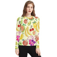 Seamless-fruit Women s Long Sleeve Rash Guard by nateshop