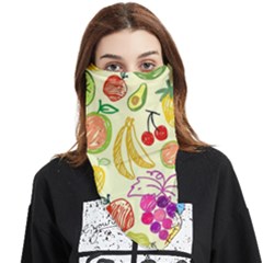 Seamless-fruit Face Covering Bandana (triangle) by nateshop