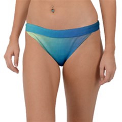 Color-bubbly Band Bikini Bottom