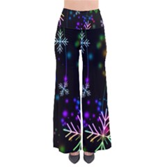 Snowflakes-star Calor So Vintage Palazzo Pants