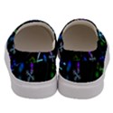 Snowflakes-star Calor Men s Canvas Slip Ons View4