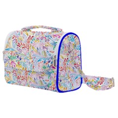 Floral Pattern Satchel Shoulder Bag