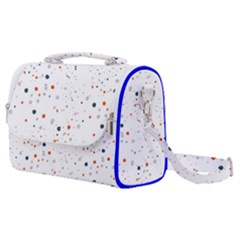 Background-round Spots Satchel Shoulder Bag