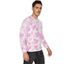 Valentine-background-hearts-bokeh Men s Fleece Sweatshirt View3