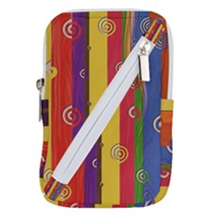 Abstract-e2 Belt Pouch Bag (small)