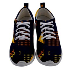 Abstract-geometric Athletic Shoes by nateshop