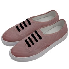 Background-pink Soft Men s Classic Low Top Sneakers