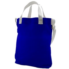 Blue Canvas Messenger Bag by nateshop