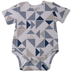 Geometric Baby Short Sleeve Onesie Bodysuit by nateshop