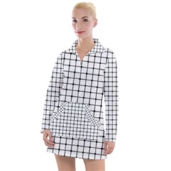 Mesh Women s Long Sleeve Casual Dress