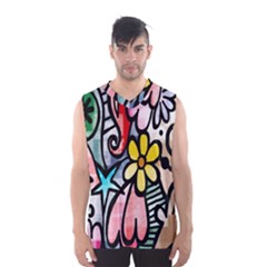 Modern-art Men s Basketball Tank Top by nateshop