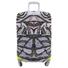 Liberty Inspired Embroidery Iv Luggage Cover (medium) by kaleidomarblingart