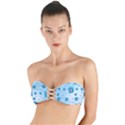 Illustration Virus Pattern Twist Bandeau Bikini Top View1