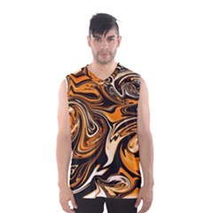 Illustration Abstract Pattern Modern Art Design Fantasy Surreal Men s Basketball Tank Top by Wegoenart