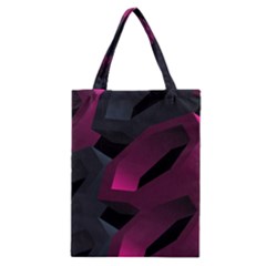 Illustration Hexagon Geometric Art Design Classic Tote Bag