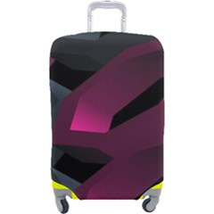 Illustration Hexagon Geometric Art Design Luggage Cover (Large)