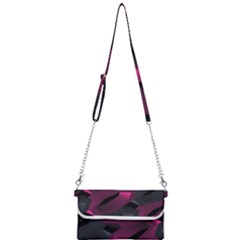 Illustration Hexagon Geometric Art Design Mini Crossbody Handbag