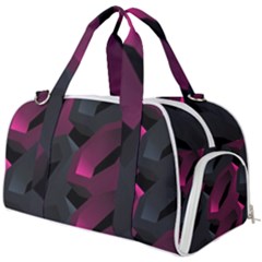 Illustration Hexagon Geometric Art Design Burner Gym Duffel Bag