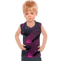 Illustration Hexagon Geometric Art Design Kids  Sport Tank Top