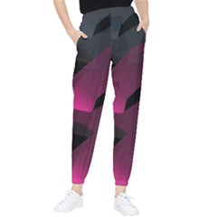 Illustration Hexagon Geometric Art Design Tapered Pants