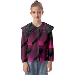 Illustration Hexagon Geometric Art Design Kids  Peter Pan Collar Blouse