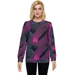 Illustration Hexagon Geometric Art Design Hidden Pocket Sweatshirt by Wegoenart