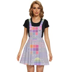 Illustration Pastel Shape Geometric Apron Dress by Wegoenart