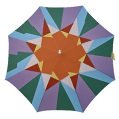 Colorful Paper Art Materials Straight Umbrellas by Wegoenart